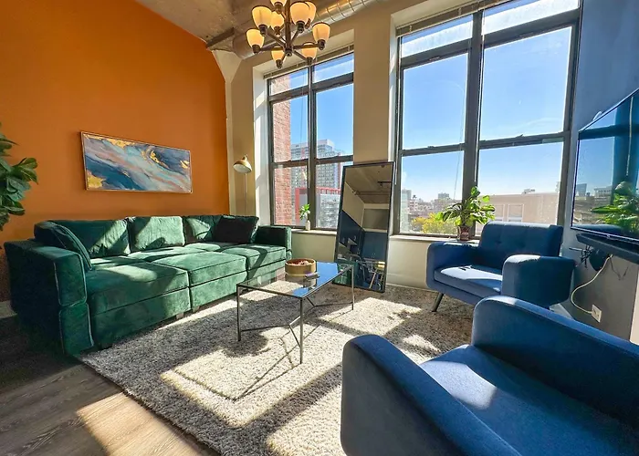 Apartamento Family Friendly 2br South Loop With Optional Parking And Gym Access Sleeps Up To 8 Near Mccormick Place And Soldier Field *