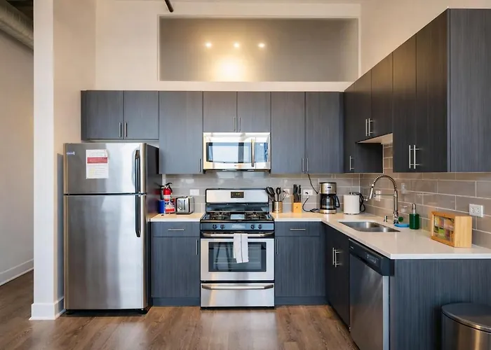 Apartamento Family Friendly 2br South Loop With Optional Parking And Gym Access Sleeps Up To 8 Near Mccormick Place And Soldier Field Chicago
